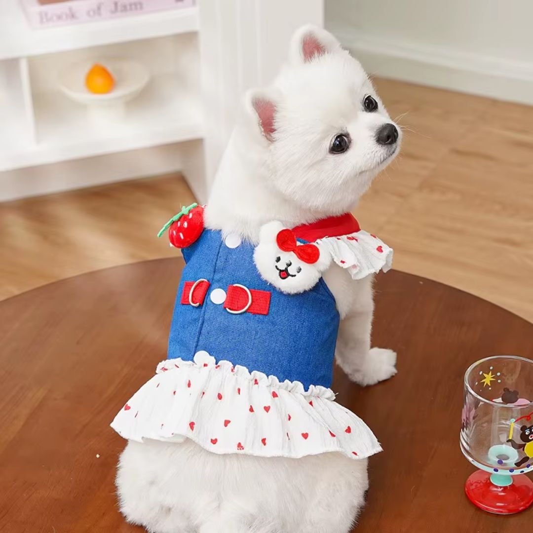 Dress-Style Harness for Dogs and Cats