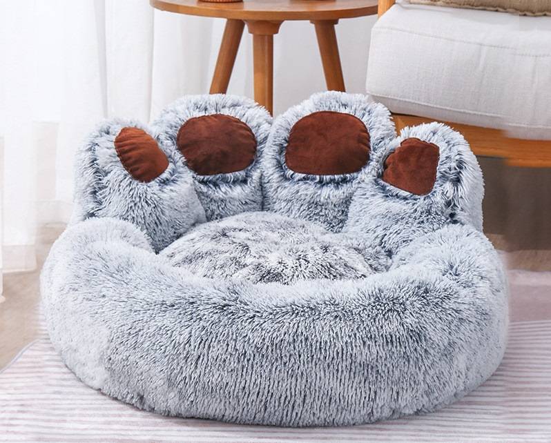 Cloud Pet Bed with Headrest