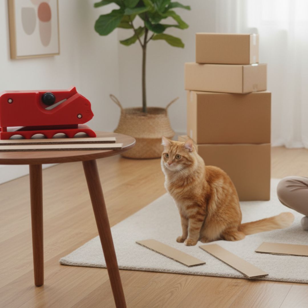 Cardboard Cutter for Cat Scratching Pads