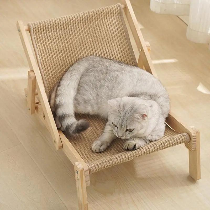 2-in-1 Armchair Cat Scratcher