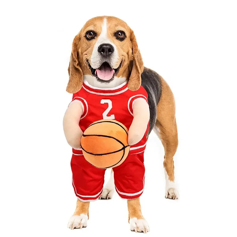Basketball Uniform Costume for Dogs and Cats