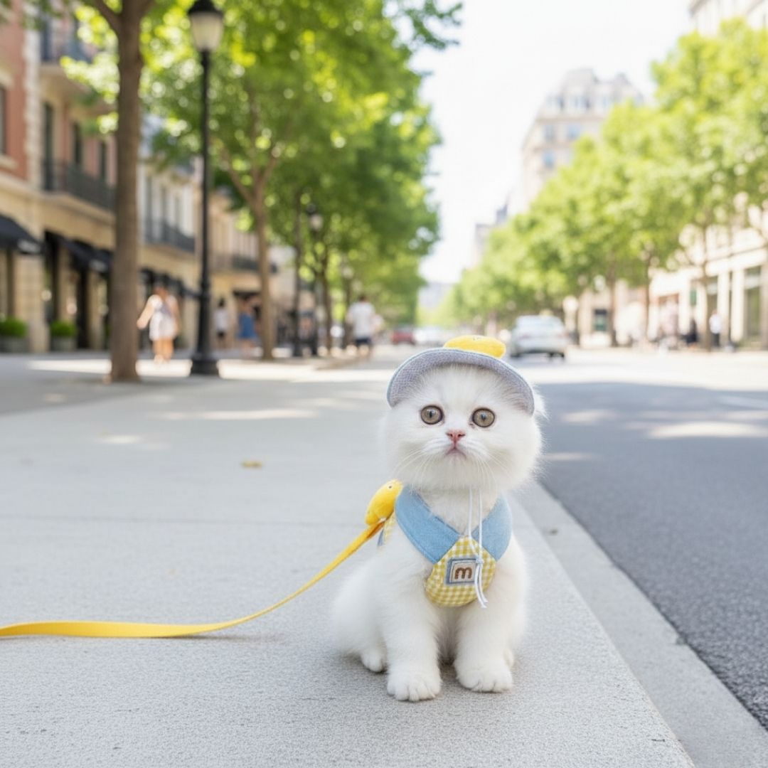 Luxury Duck Cap and Harness Set