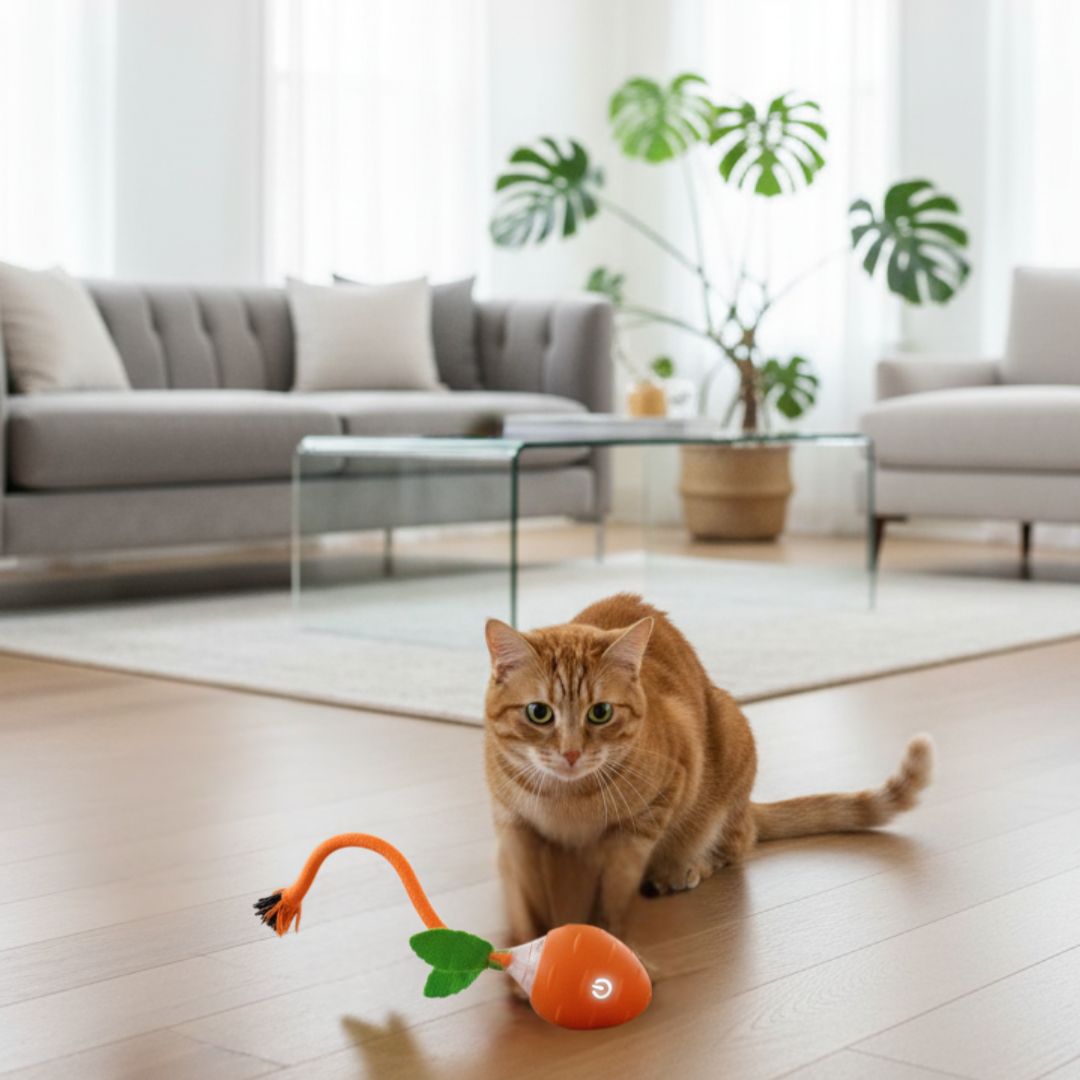 Rechargeable Interactive Carrot Toy