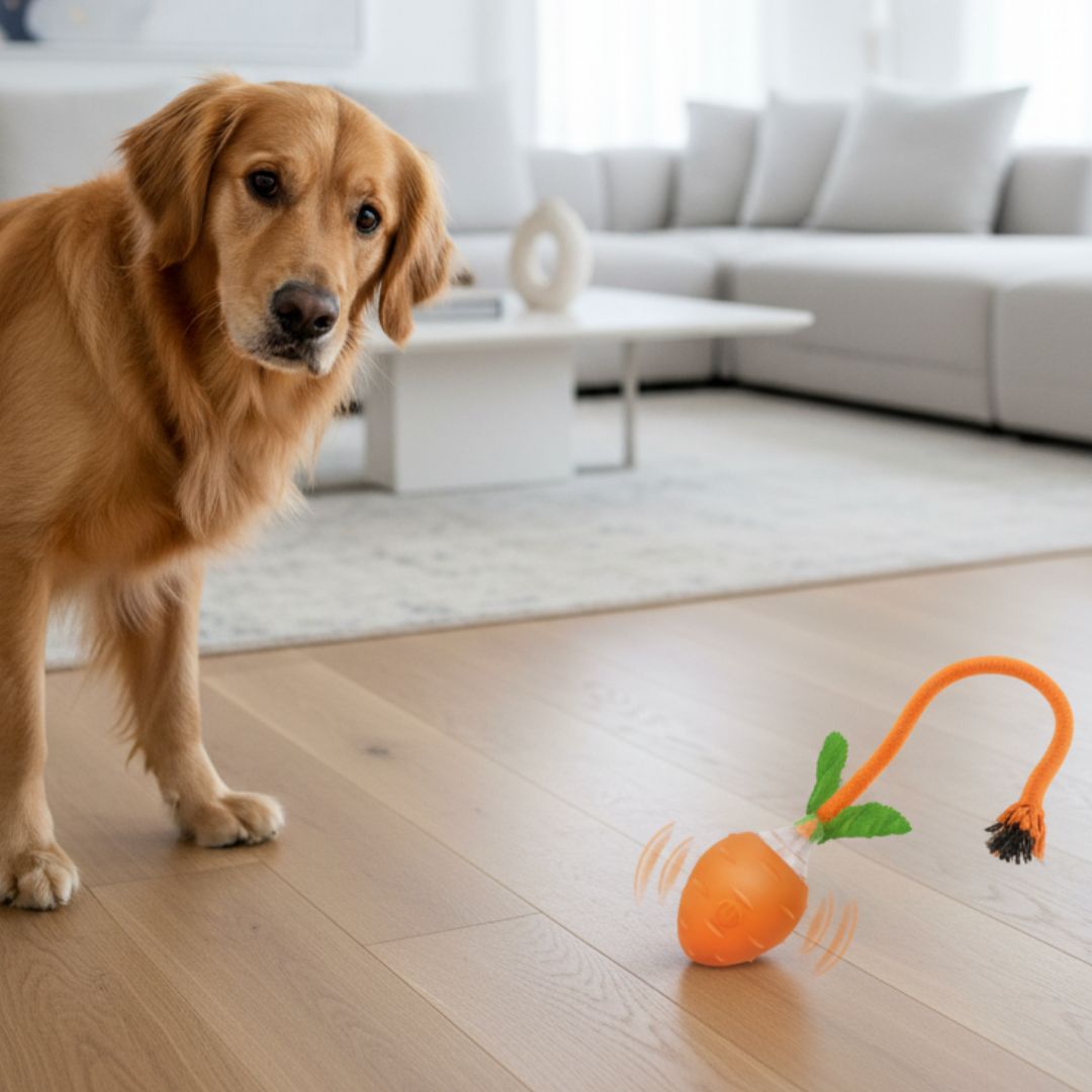 Rechargeable Interactive Carrot Toy