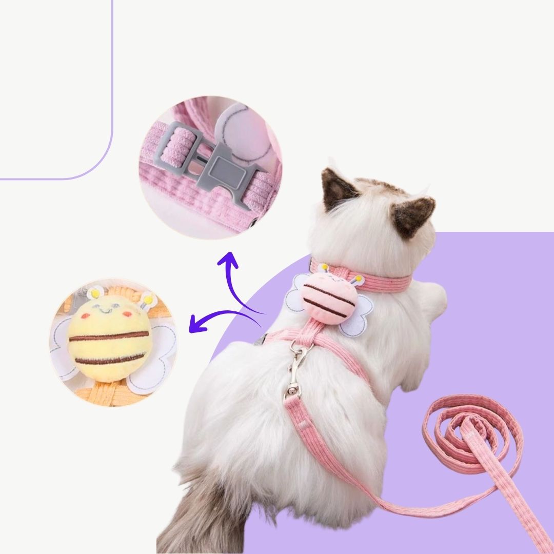 Premium Bee Harness for Pets