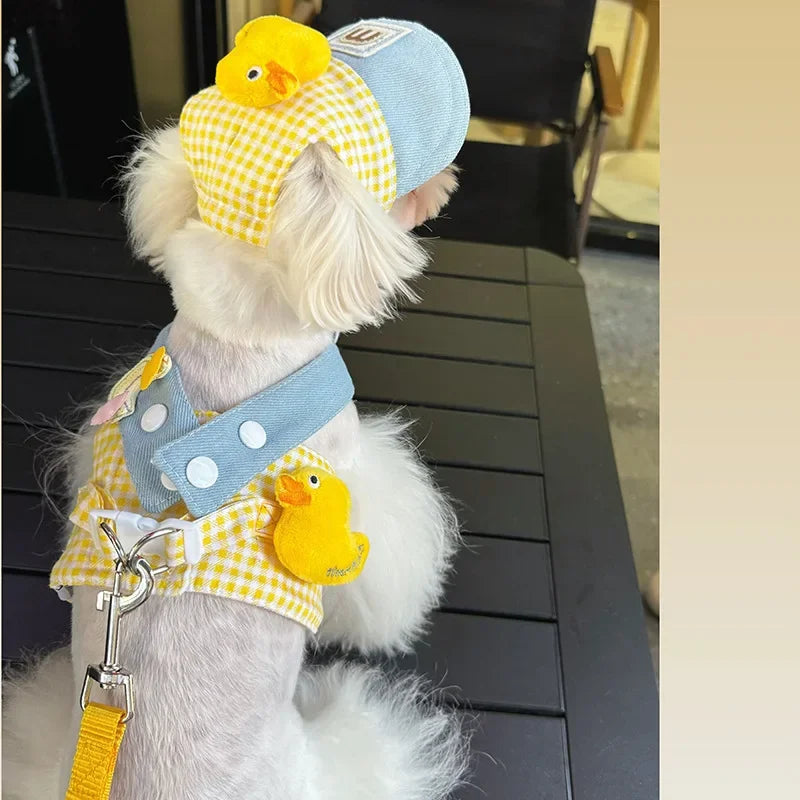 Luxury Duck Cap and Harness Set