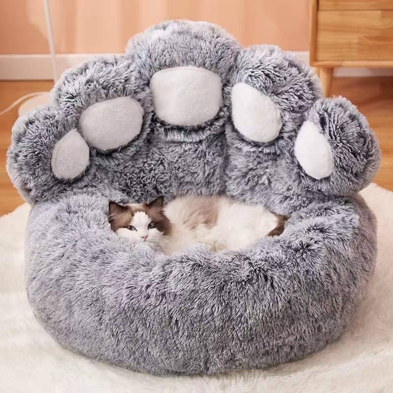 Cloud Pet Bed with Headrest