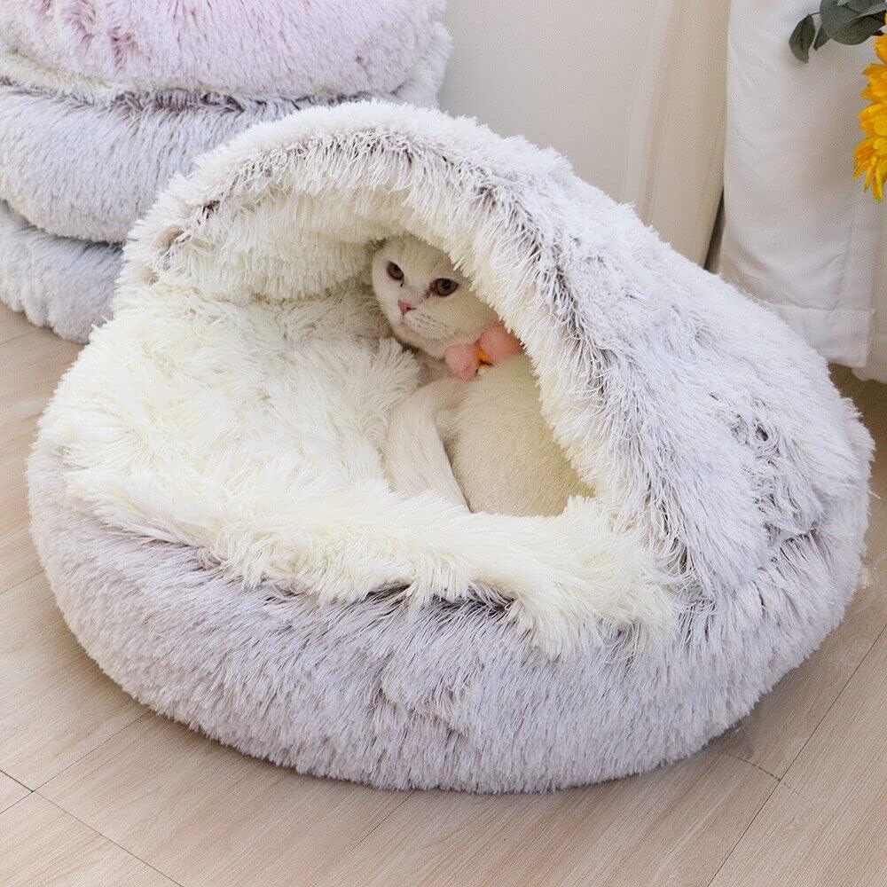 Warm Plush Bed for Cats