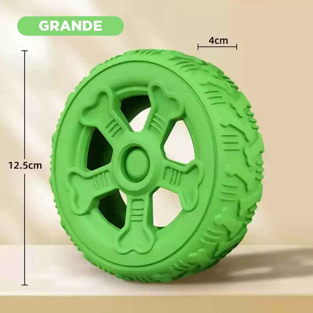Tire-Shaped Pet Treat Dispenser